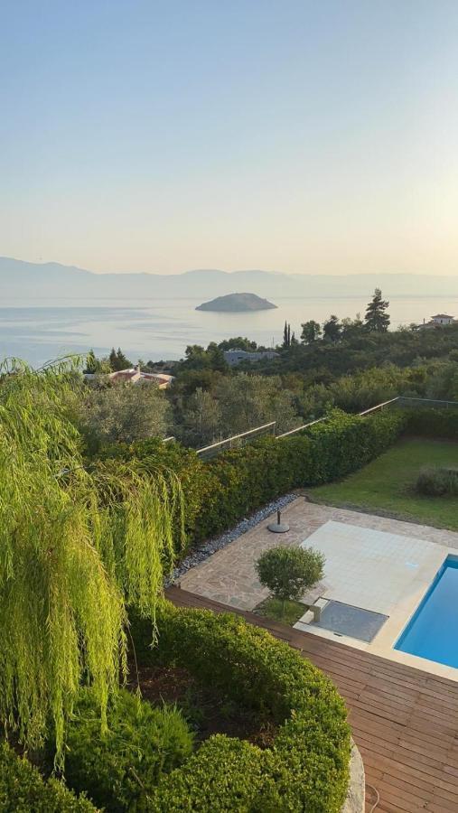 Villa Skorponeria, Pool & Sea Skroponeria Bagian luar foto