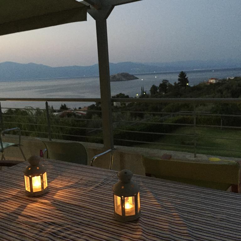 Villa Skorponeria, Pool & Sea Skroponeria Bagian luar foto