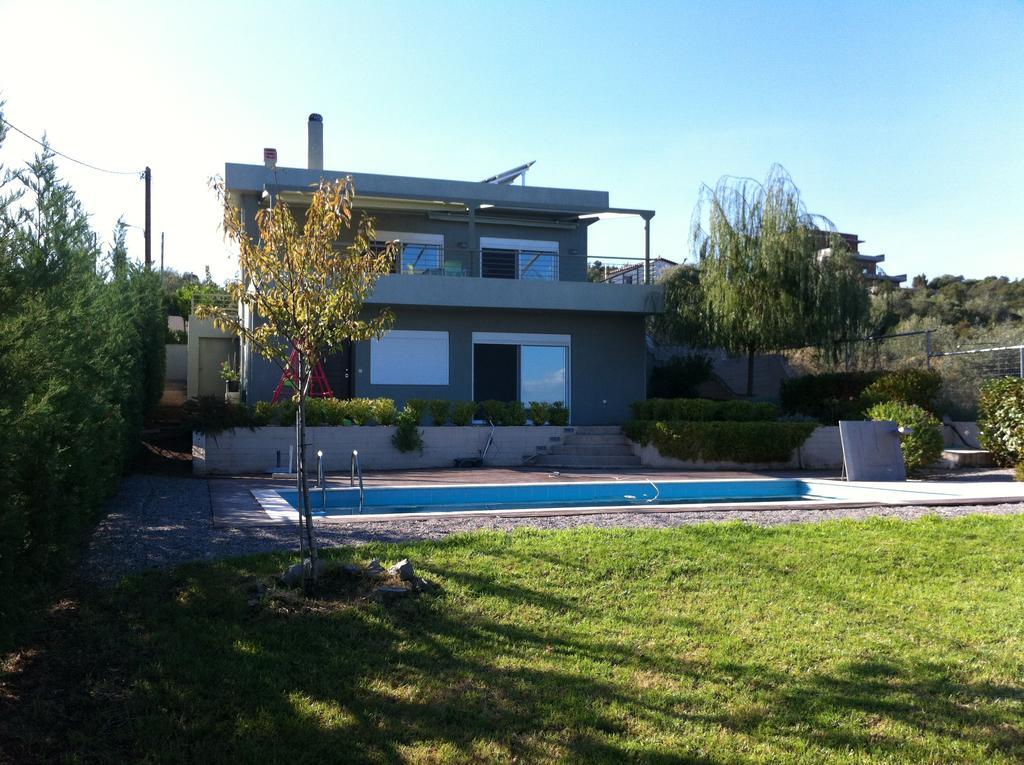 Villa Skorponeria, Pool & Sea Skroponeria Bagian luar foto