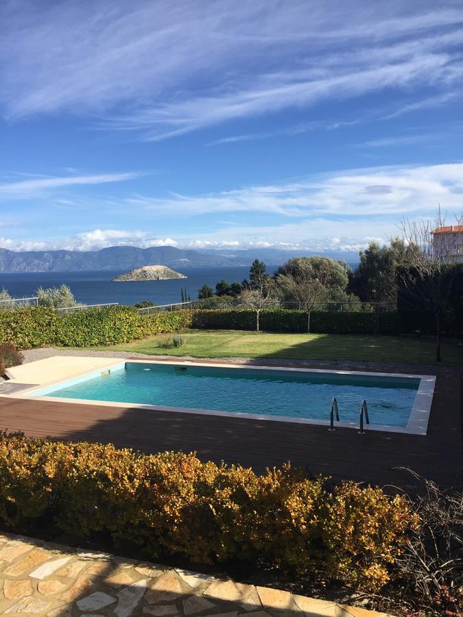 Villa Skorponeria, Pool & Sea Skroponeria Bagian luar foto