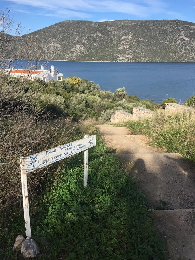 Villa Skorponeria, Pool & Sea Skroponeria Bagian luar foto